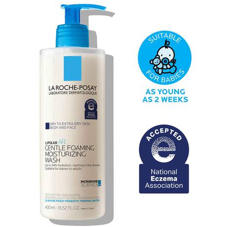 La Roche Posay Lipikar Wash AP+ Moisturizing Body & Face Wash