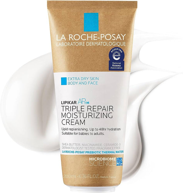 La Roche Lipikar AP+M Triple Repair Body Moisturizing Cream (formerly Lipikar Balm AP+) for Dry Skin