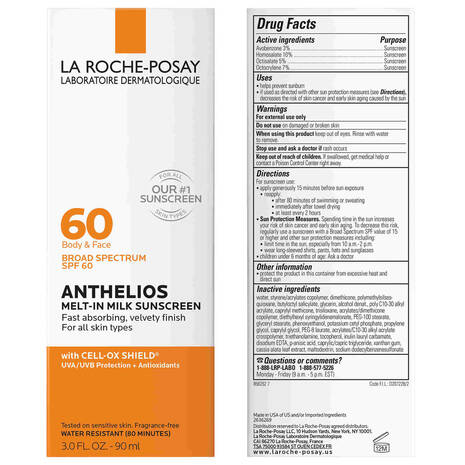 La Roche Anthelios Melt-In Milk Sunscreen SPF 60