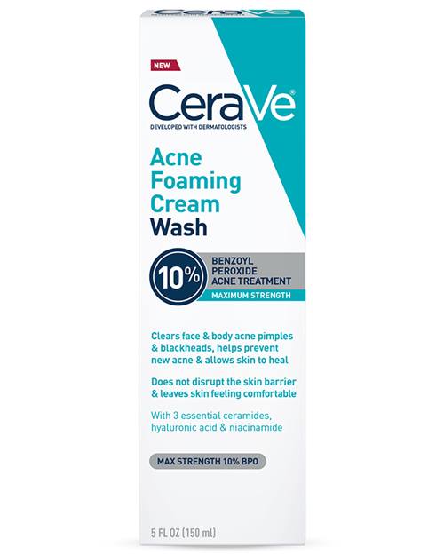 CeraVe Acne Foaming Cream Wash 10%