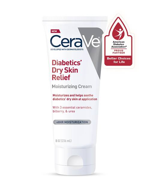 CeraVe Diabetics Dry Skin Relief Moisturizing Cream